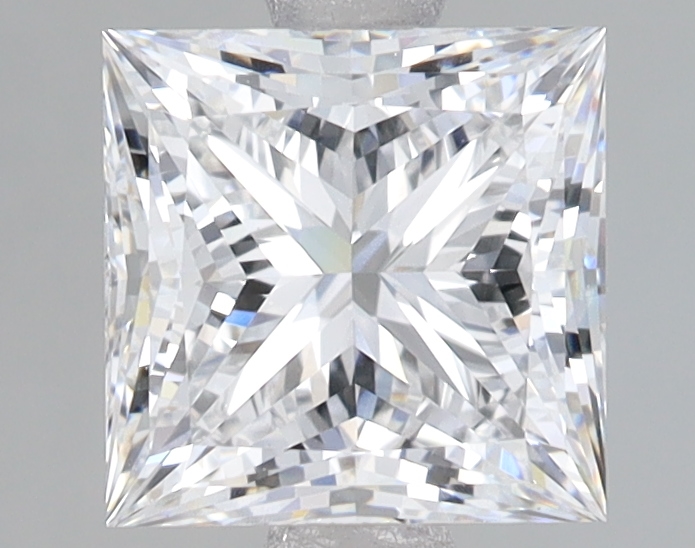 Lab Grown 2.01 Carat, D Colour, <br/>VS1 Clarity PRINCESS Diamond