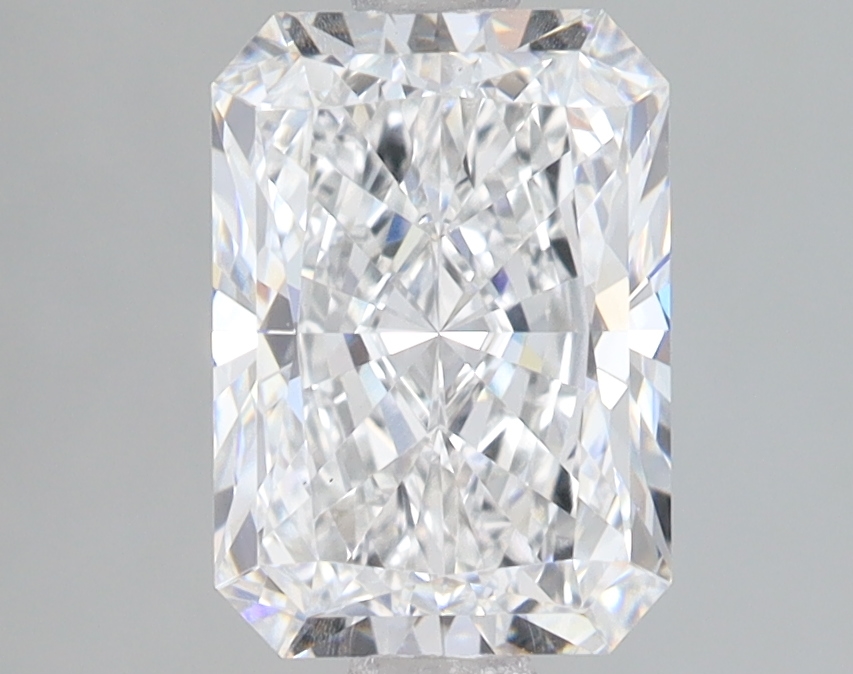 Lab Grown 2.05 Carat, D Colour, <br/>VS1 Clarity RADIANT Diamond