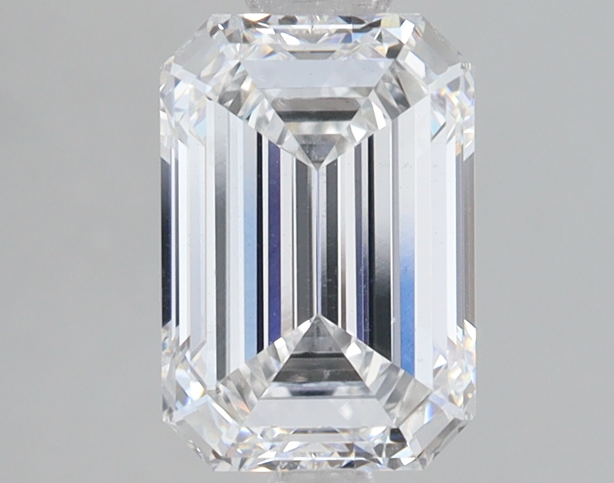 Lab Grown 2.05 Carat, D Colour, <br/>VS2 Clarity EMERALD Diamond