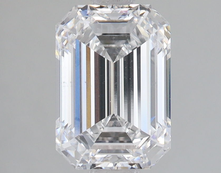 Lab Grown 2.03 Carat, D Colour, <br/>VS2 Clarity EMERALD Diamond