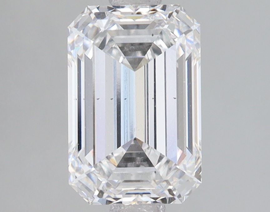 Lab Grown 2.09 Carat, D Colour, <br/>VS2 Clarity EMERALD Diamond