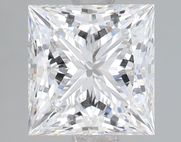 Lab Grown 2.08 Carat, E Colour, <br/>VS1 Clarity PRINCESS Diamond