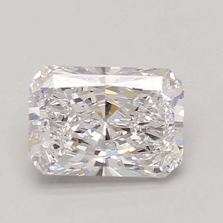 Lab Grown 2.1 Carat, D Colour, <br/>VS1 Clarity RADIANT Diamond