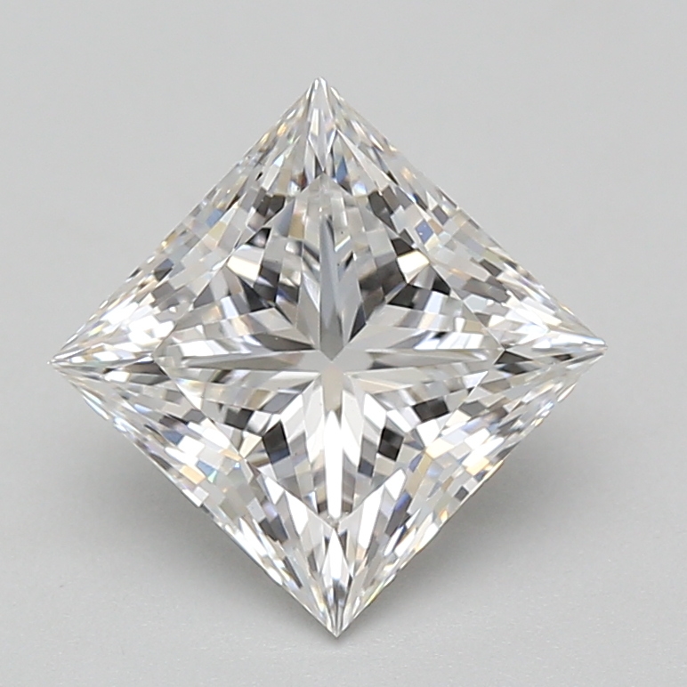 Lab Grown 2.86 Carat, E Colour, <br/>VS1 Clarity PRINCESS Diamond