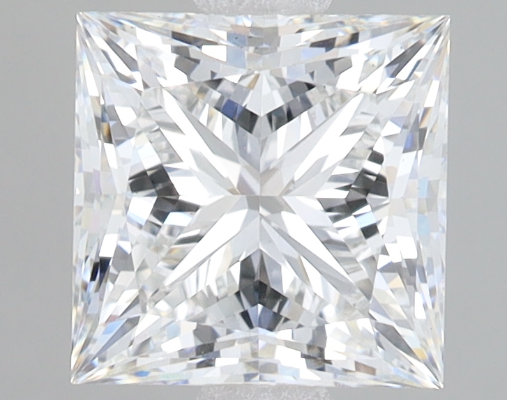 Lab Grown 2.06 Carat, E Colour, <br/>VS1 Clarity PRINCESS Diamond