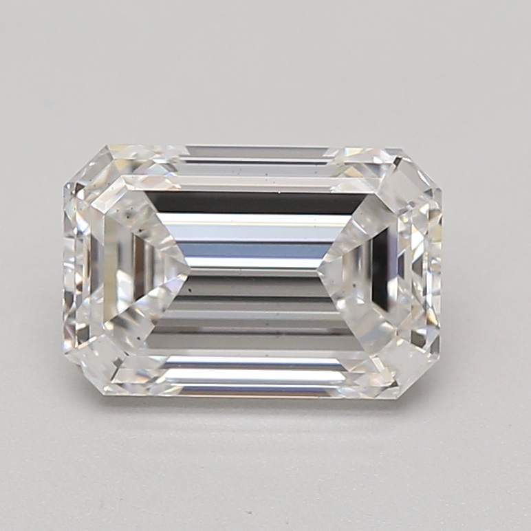 Lab Grown 2.55 Carat, D Colour, <br/>VS2 Clarity EMERALD Diamond