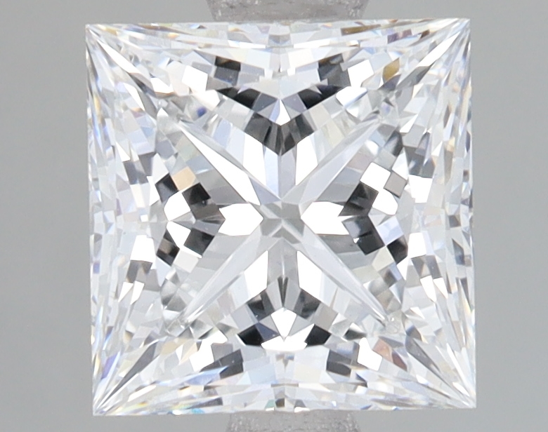 Lab Grown 2.09 Carat, E Colour, <br/>VS1 Clarity PRINCESS Diamond