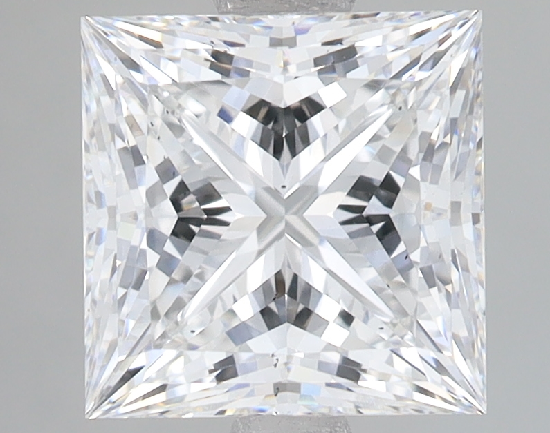 Lab Grown 3.1 Carat, D Colour, <br/>VS2 Clarity PRINCESS Diamond