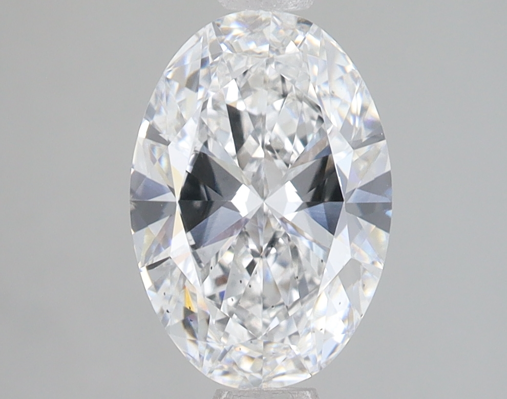 Lab Grown 2 Carat, E Colour, <br/>VS2 Clarity OVAL Diamond