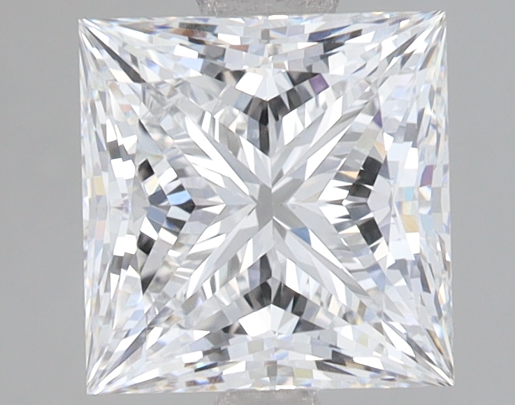Lab Grown 2.43 Carat, D Colour, <br/>VS1 Clarity PRINCESS Diamond