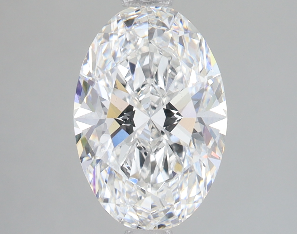 Lab Grown 2.33 Carat, E Colour, <br/>VS2 Clarity OVAL Diamond