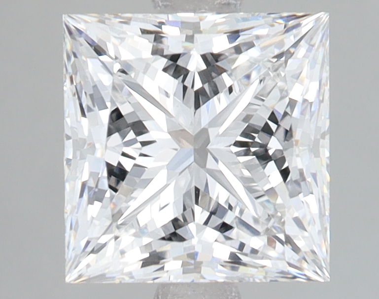Lab Grown 2.58 Carat, E Colour, <br/>VS1 Clarity PRINCESS Diamond