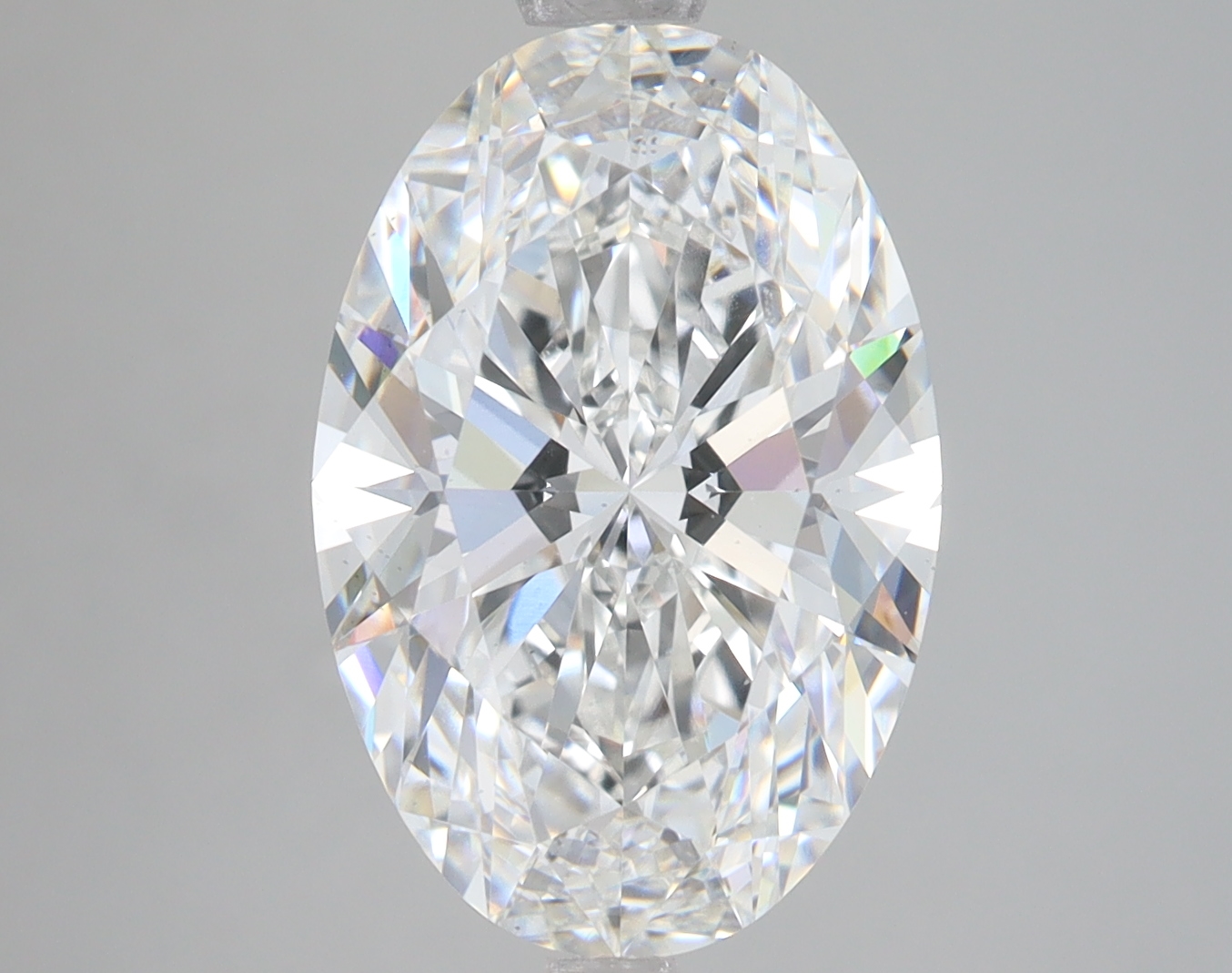 Lab Grown 5.03 Carat, E Colour, <br/>VS2 Clarity OVAL Diamond