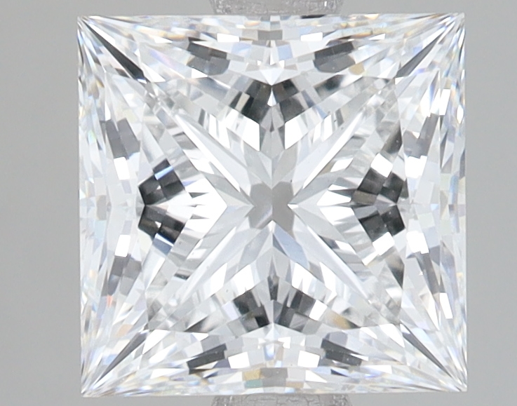 Lab Grown 2.54 Carat, E Colour, <br/>VS1 Clarity PRINCESS Diamond
