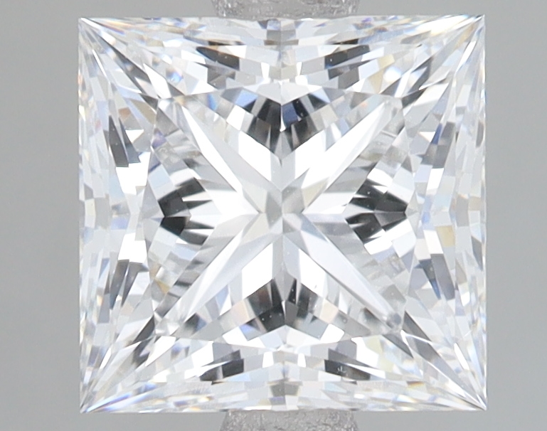 Lab Grown 2.06 Carat, D Colour, <br/>VS1 Clarity PRINCESS Diamond