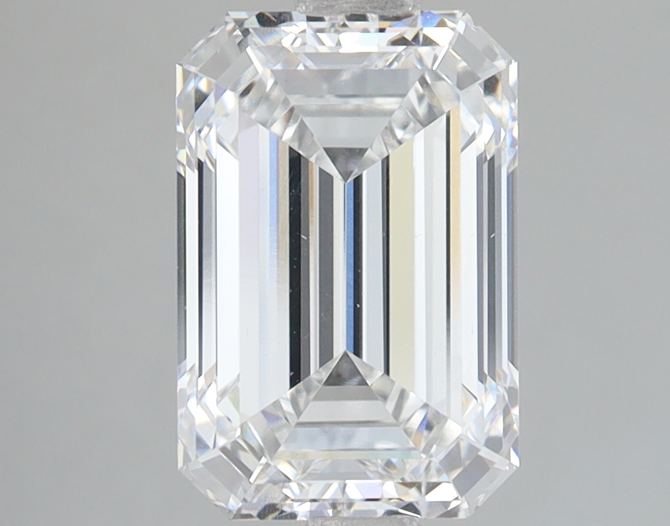 Lab Grown 3.03 Carat, D Colour, <br/>VS2 Clarity EMERALD Diamond