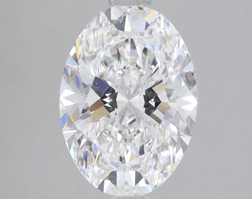 Lab Grown 2.4 Carat, E Colour, <br/>VS2 Clarity OVAL Diamond