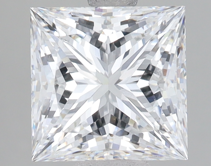 Lab Grown 2.57 Carat, E Colour, <br/>VS2 Clarity PRINCESS Diamond