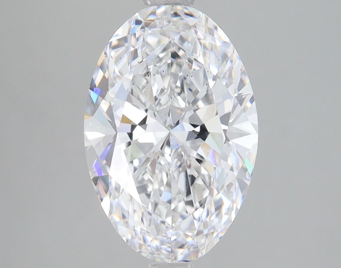 Lab Grown 2.78 Carat, E Colour, <br/>VS2 Clarity OVAL Diamond