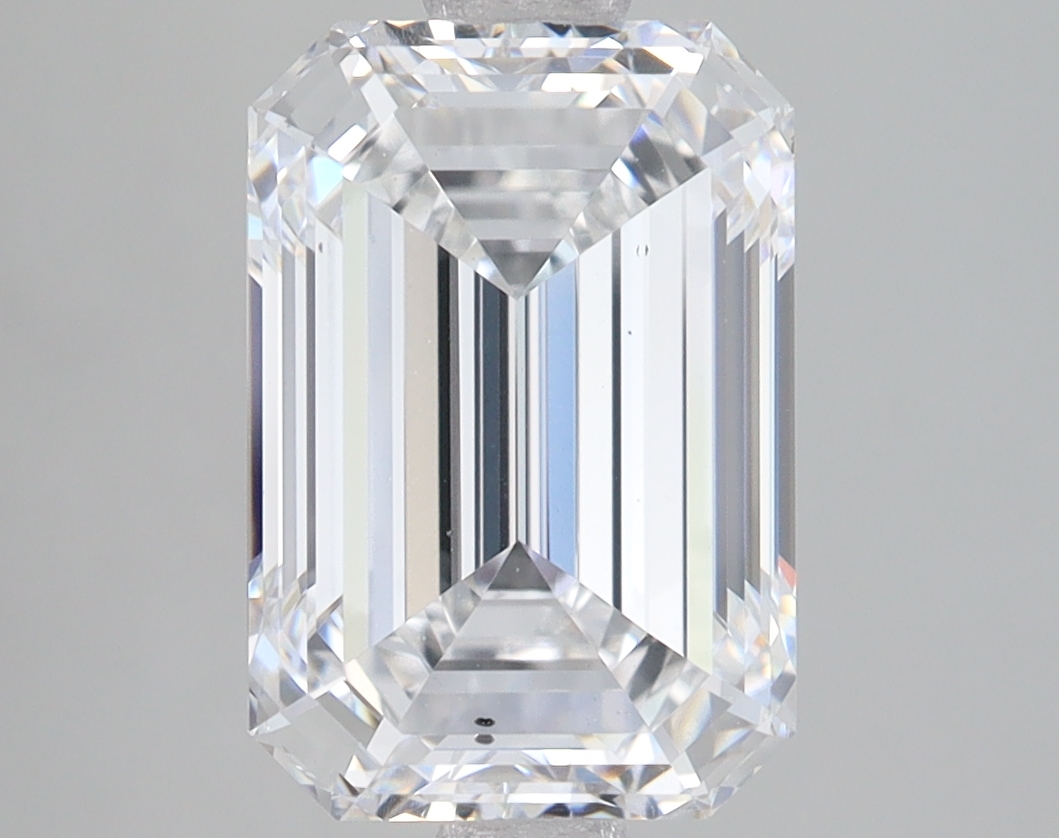 Lab Grown 4.09 Carat, D Colour, <br/>VS2 Clarity EMERALD Diamond