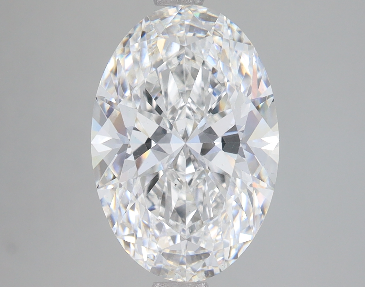 Lab Grown 4.01 Carat, E Colour, <br/>VS2 Clarity OVAL Diamond