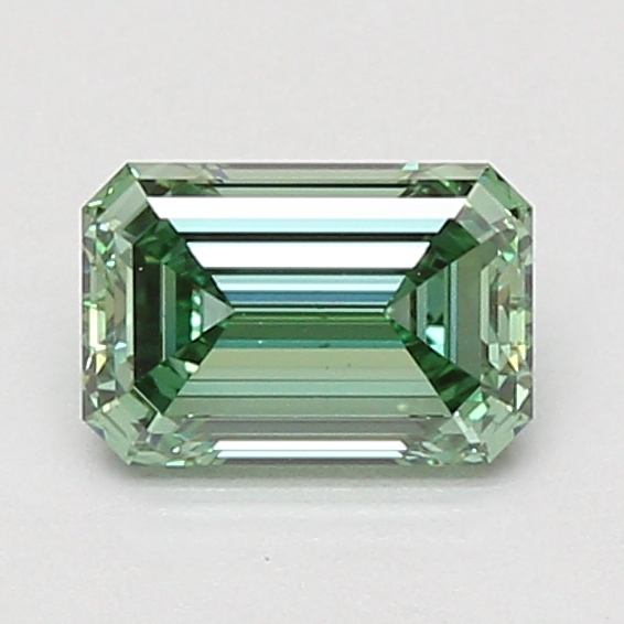 1.05-carat emerald diamond with null color, null cut, and null clarity.