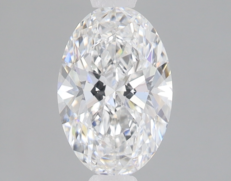 0.99 carat oval lab-grown diamond