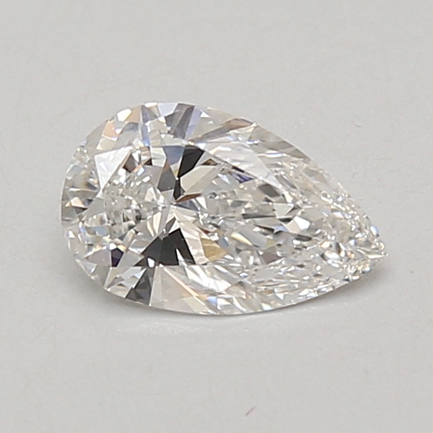 0.74 carat pear lab-grown diamond