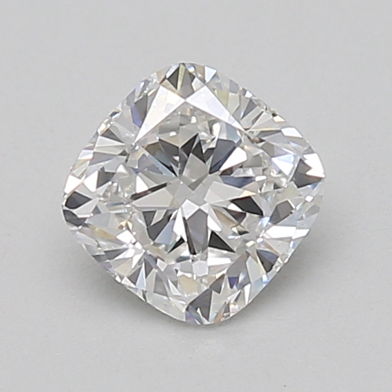 0.96 carat cushion lab-grown diamond