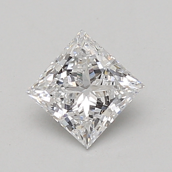 0.70 carat princess lab-grown diamond