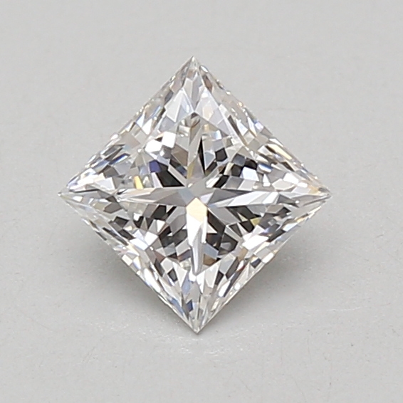 0.70 carat princess lab-grown diamond