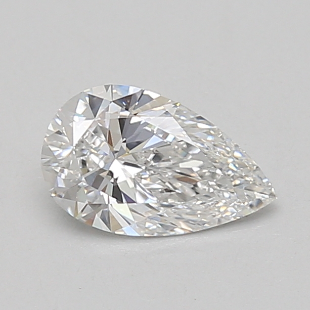 0.75 carat pear lab-grown diamond