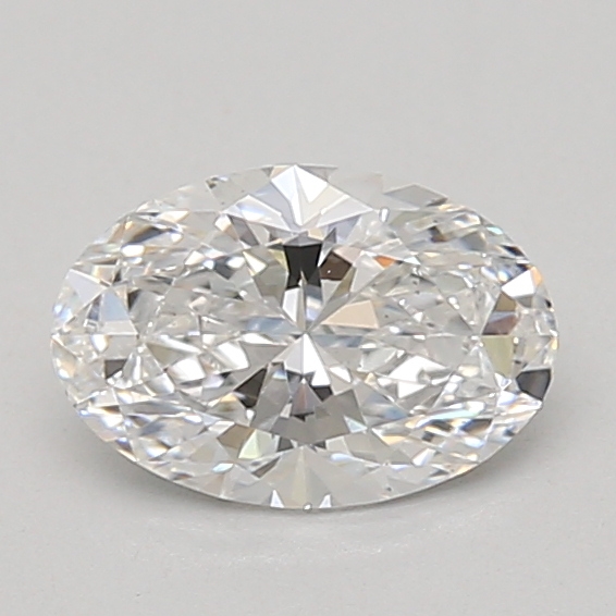 0.96 carat oval lab-grown diamond