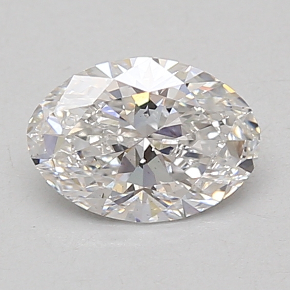 0.92 carat oval lab-grown diamond