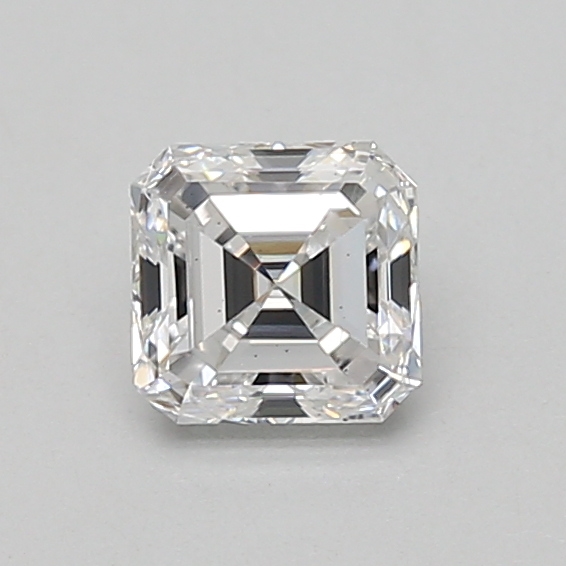 0.70 carat asscher lab-grown diamond