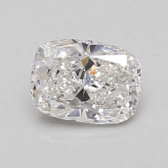 0.74 carat cushion lab-grown diamond