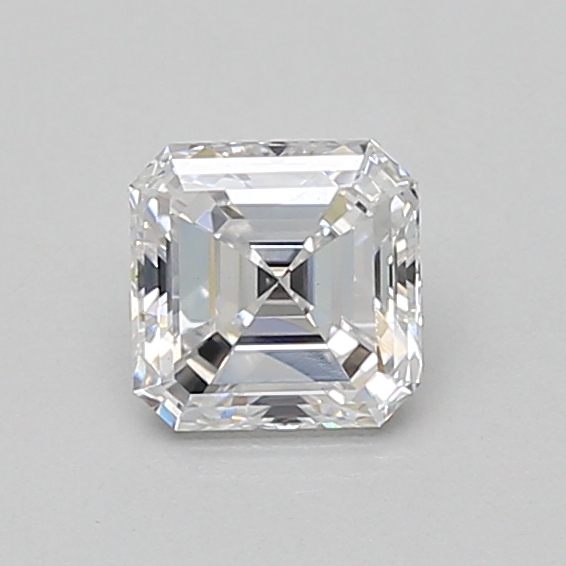 0.73 carat asscher lab-grown diamond