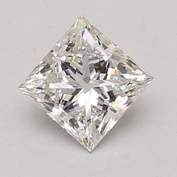 0.97 carat princess lab-grown diamond