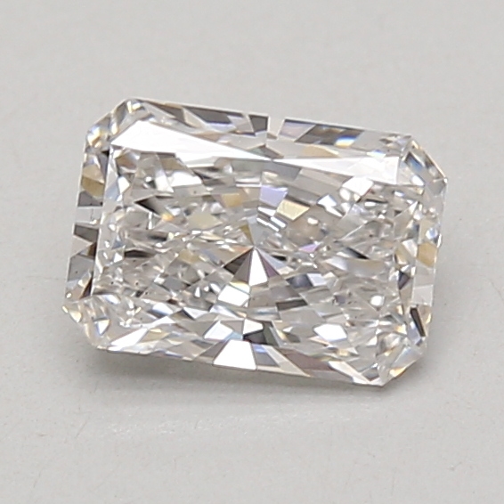 0.98 carat radiant lab-grown diamond