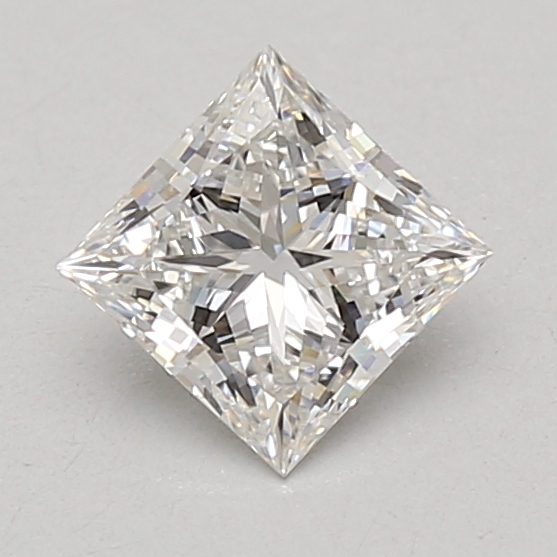 0.90 carat princess lab-grown diamond