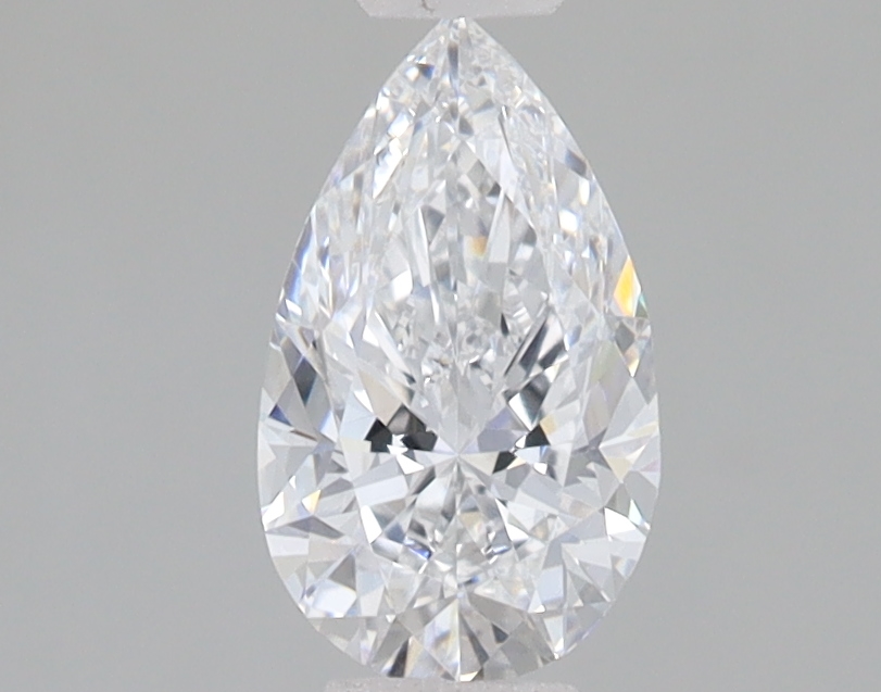 0.78 carat pear lab-grown diamond