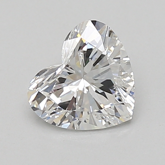 0.92 carat heart lab-grown diamond