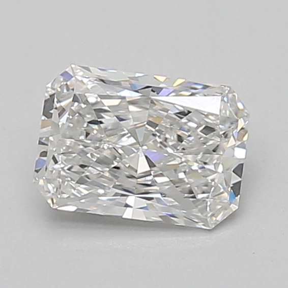 0.93 carat radiant lab-grown diamond
