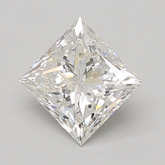 0.98 carat princess lab-grown diamond