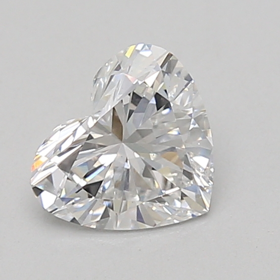 0.90 carat heart lab-grown diamond
