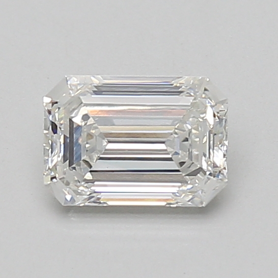 0.82 carat emerald lab-grown diamond