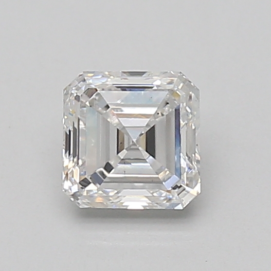 0.71 carat asscher lab-grown diamond