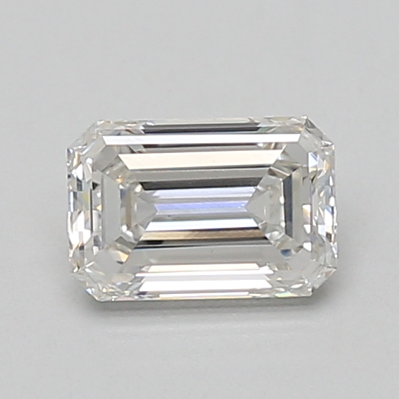 0.82 carat emerald lab-grown diamond
