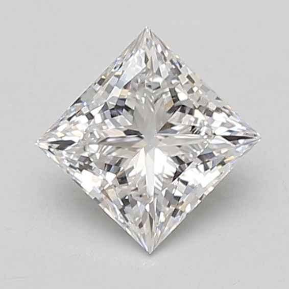 0.99 carat princess lab-grown diamond