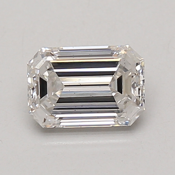 0.89 carat emerald lab-grown diamond